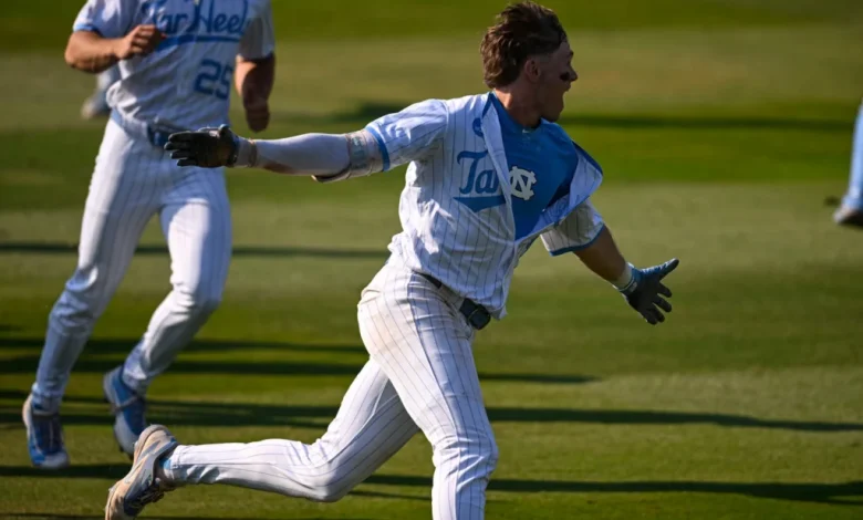 Owen Hull's Walk-Off Delivers UNC Baseball to College World Series