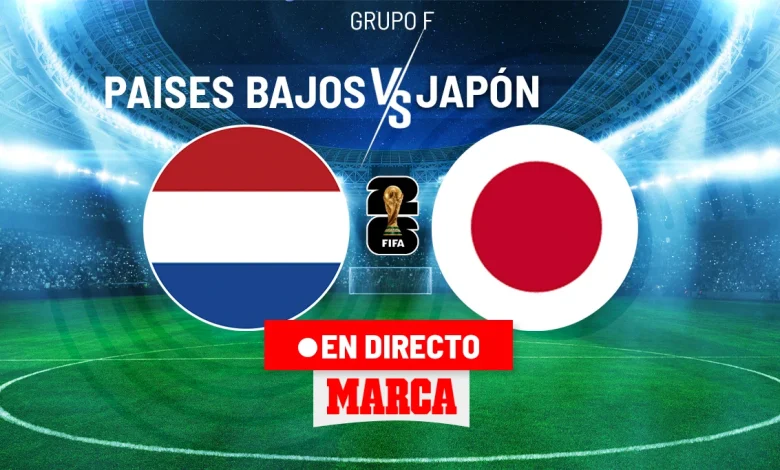 Países Bajos - Japón en directo | Última hora del Mundial hoy en vivo