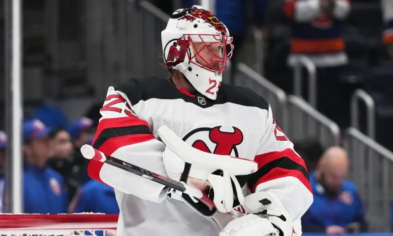 Panthers acquire goaltender Jacob Markstrom from Devils