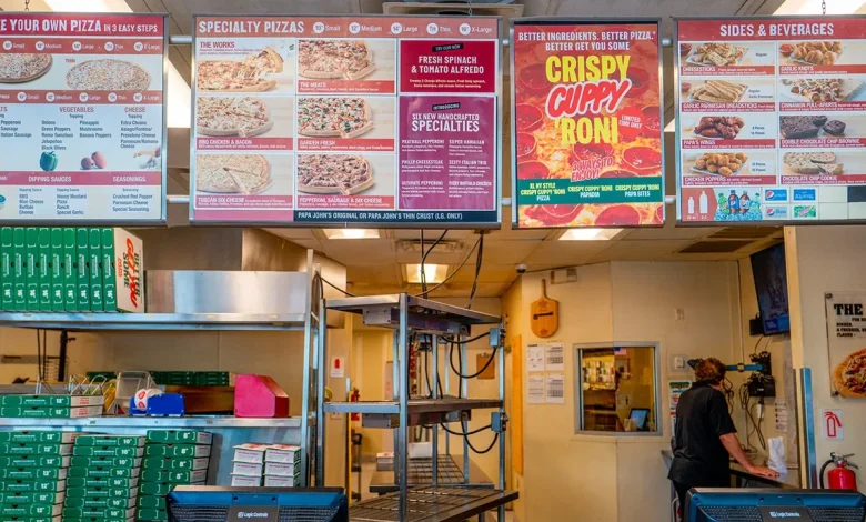Papa Johns shuts down dozens of locations across 17 states as fast-food competition intensifies