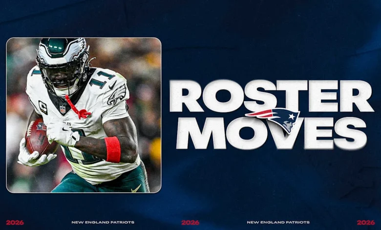 Patriots Acquire WR A.J. Brown in a Trade with the Philadelphia Eagles