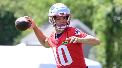 Patriots' Drake Maye Already Gushing Over Relationship with New WR