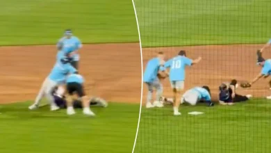 Patriots' Rhamondre Stevenson has frightening injury scare after Matt Rife collision
