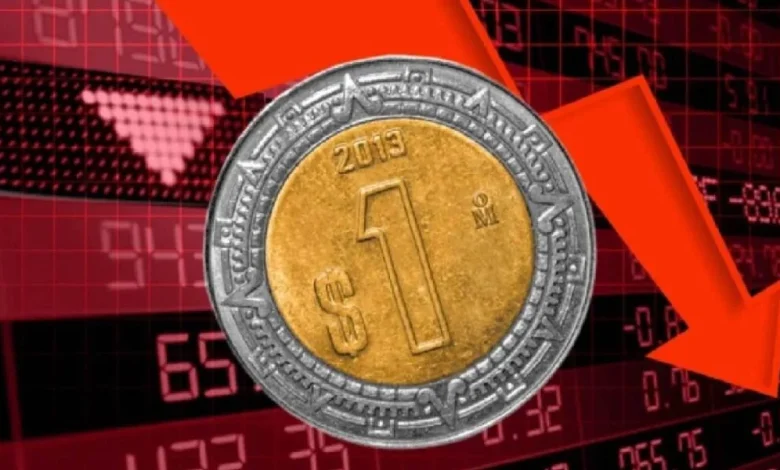 Peso mexicano cae con fuerza frente al dólar tras sólidos datos laborales de Estados Unidos