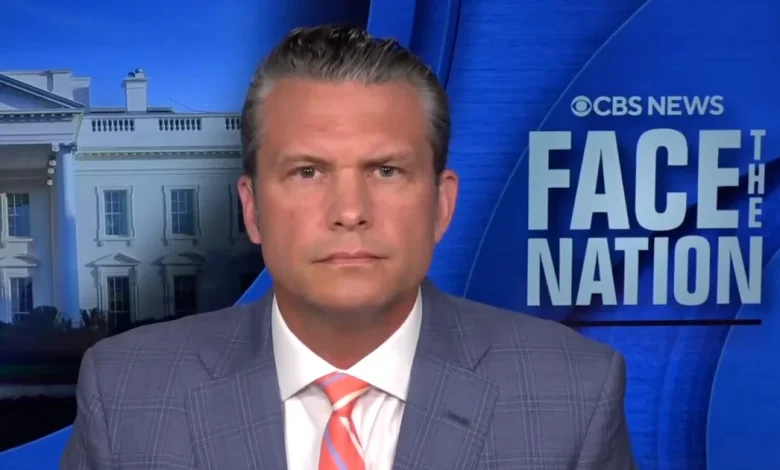 Pete Hegseth says it's a "manufactured story" that U.S. faces munitions stockpile shortage