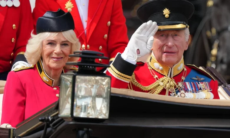 Photos show the royal family at the Trooping The Colour parade