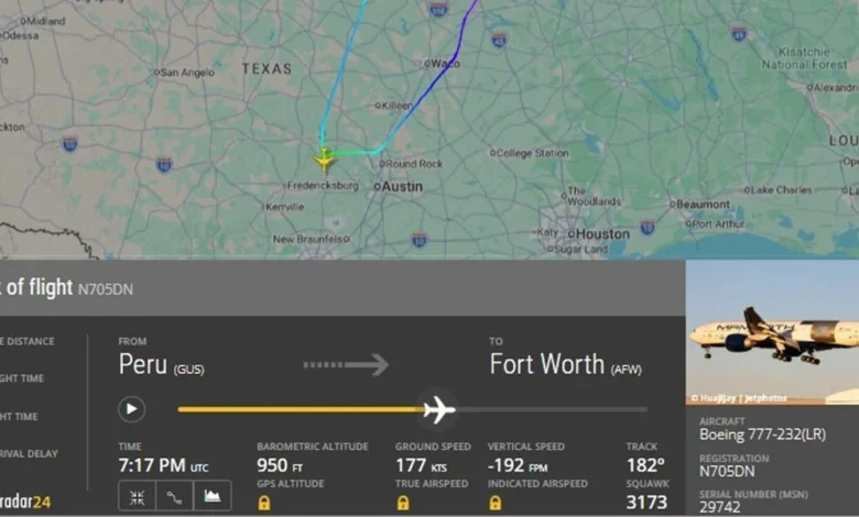 Pilots React to a Boeing 777 Freighter's 'Reckless' Stunt Over Texas