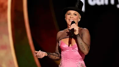Pink Hits the Stage at the Tonys in Nothing But a Corset and Fishnet Tights That Nod to Her Iconic Name