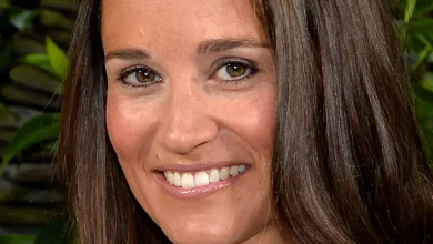 Pippa Middleton's plunging mint dress is her most daring Wimbledon look to date
