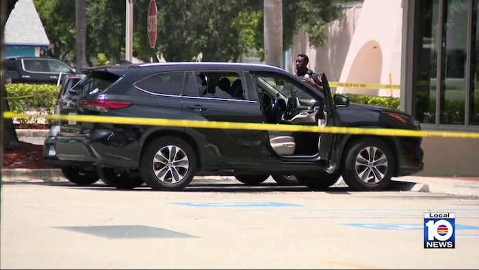 Police: Father and daughter, 11, shot outside Hallandale Beach McDonald’s; suspect at large