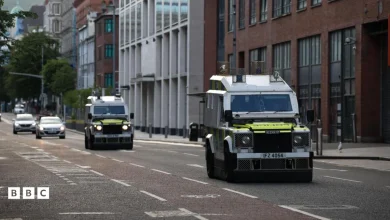 Police and politicians call for calm after disorder in Belfast