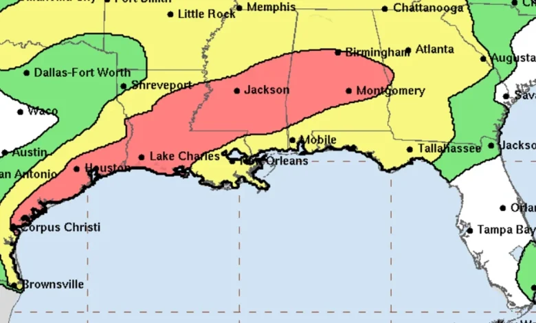 Potential Tropical Cyclone One Could Bring Flooding Rains to Central Alabama This Week