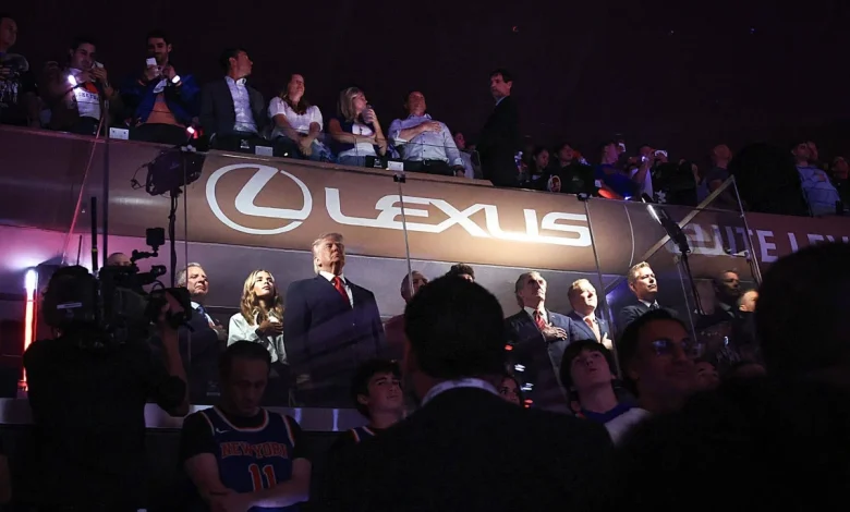 President Trump roundly booed by New York crowd at NBA Finals Game 3 at MSG - The Athletic