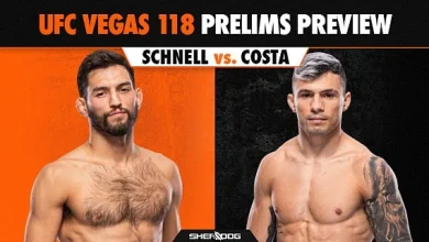 Preview: UFC Vegas 118 Prelims