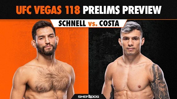 Preview: UFC Vegas 118 Prelims - McGhee vs. Yannis