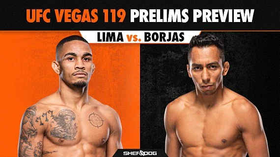 Preview: UFC Vegas 119 prelims - Nascimento vs. Raposo
