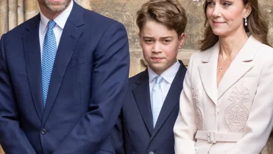 Prince George Almost Kate Middleton's Height During Royal Outing