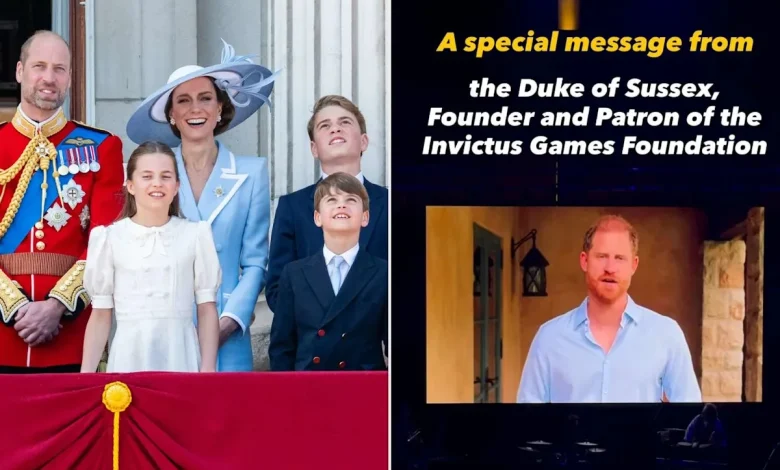 Prince Harry Releases a New Message as Royal Family Steps Out for Trooping the Colour