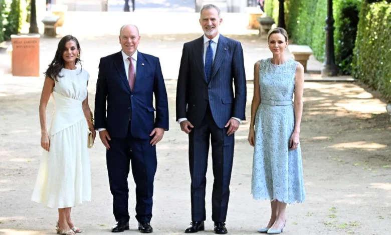 Princess Charlene’s first Spain visit: Monaco royals join King Felipe for historic tour