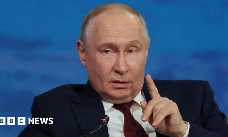 Putin says there is 'no point' meeting Zelensky over ending Ukraine war