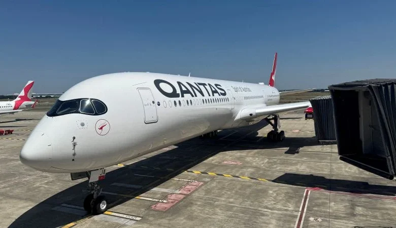 Qantas locks in launch date for Sydney-London nonstop flights as it debuts the custom jet designed for the trip