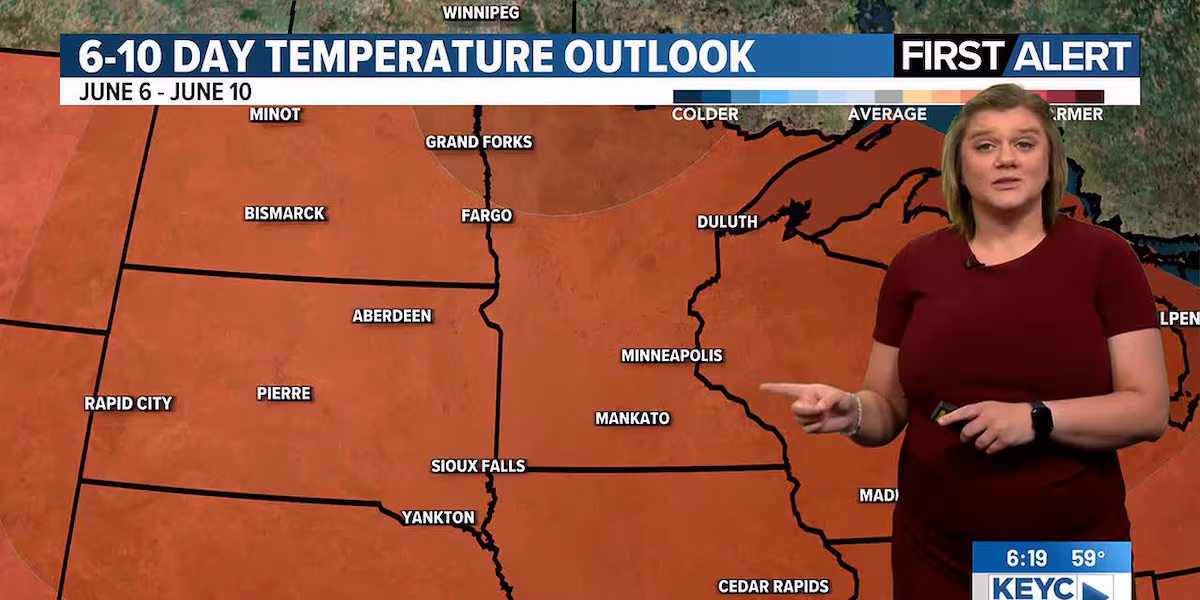 Quiet start to the week; rain, heat, humidity return by this weekend