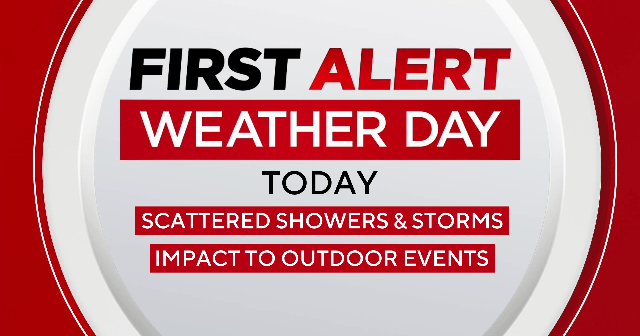 Rain, storms entering Metroplex Sunday morning, with winds gusting over 40 mph