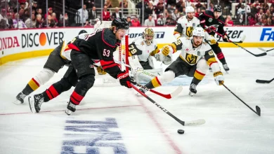 Recap: Knights Outlast Canes In Game 1