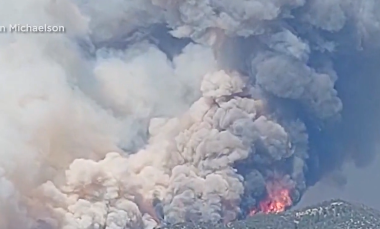 Red flag wildfire warnings issued across 8 Western states