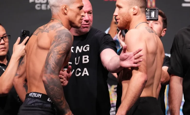 Rematch! Charles Oliveira calls for UFC, BMF title unification fight against Justin Gaethje -- ‘Waiting for my phone to ring’