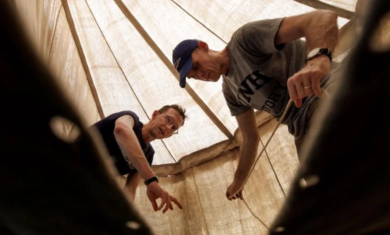 Replica of George Washington’s American Revolution command tent to pitch camp in Charleston
