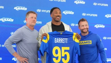 Report: Browns conditional third-round pick becomes first-round pick if Rams trade Garrett to AFC North