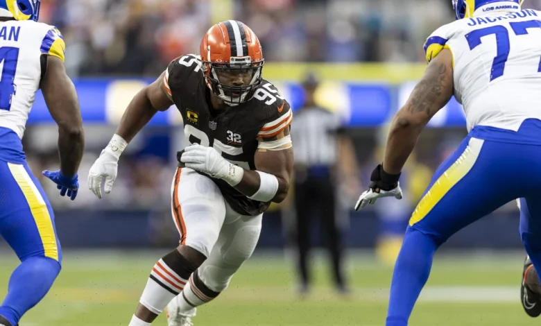Report: Rams first inquired about trading for Myles Garrett in 2022