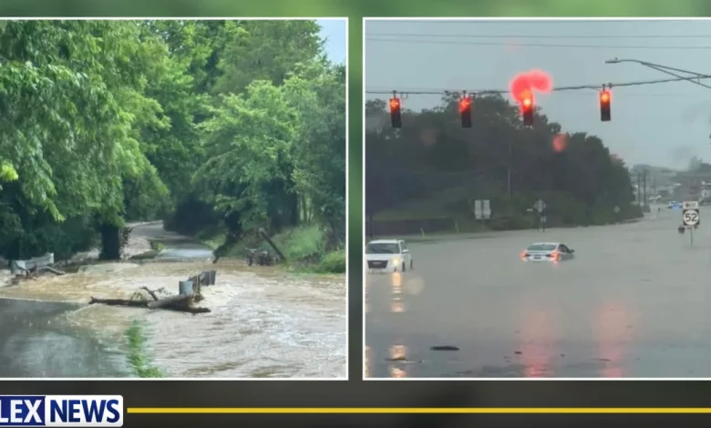 Richmond officials warn 'Turn Around, Don't Drown' as flash flooding continues