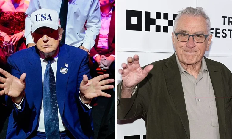 Robert De Niro has a four-word cinematic reference for Donald Trump