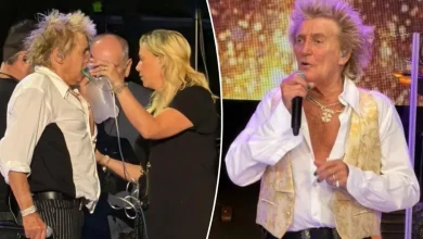 Rod Stewart, 81, stops Utah concert to use oxygen tank onstage after nearly fainting