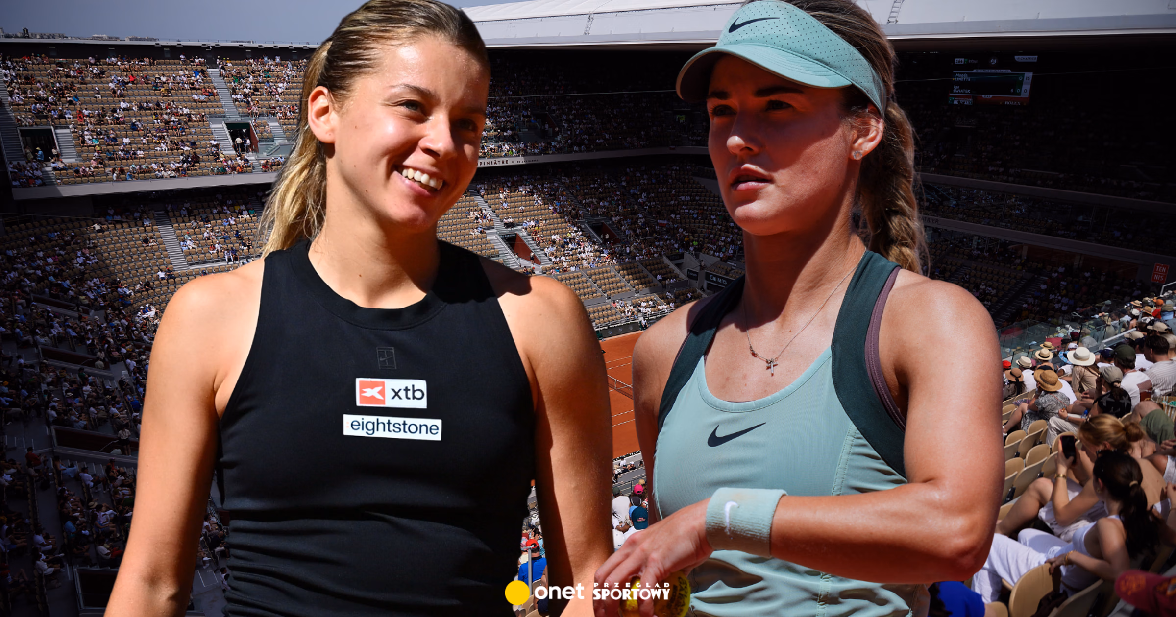 Roland Garros: Maja Chwalińska - Anna Kalinska [RELACJA NA ŻYWO]