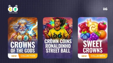 Ronaldinho Highlights Crown Coins’ Three New Branded Slot Games