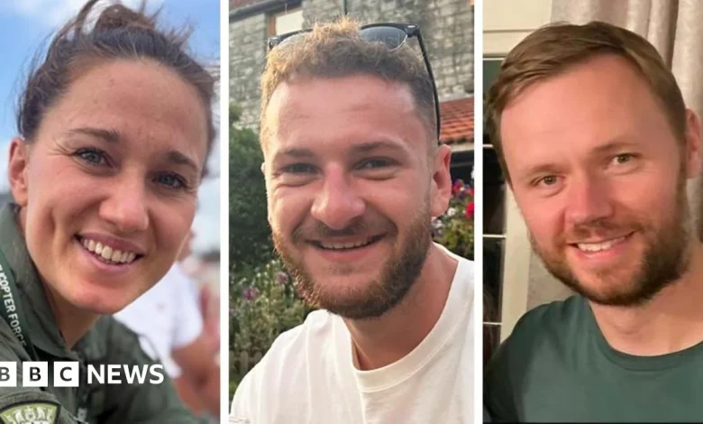 Royal Navy crew killed in helicopter crash named