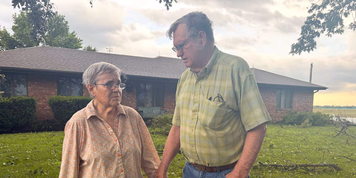 Rural couple describes ‘vacuum’ winds after 3 tornado reports north of KC metro