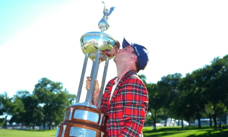 Russell Henley birdies playoff hole to beat Eric Cole at Colonial