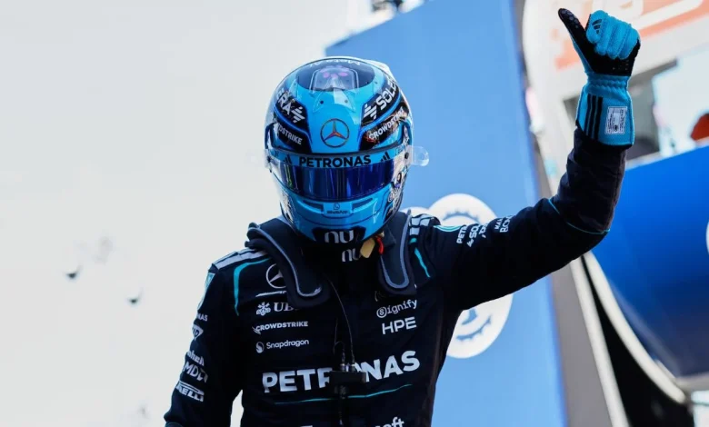 Russell takes pole ahead of Hamilton, Antonelli at Barcelona Grand Prix
