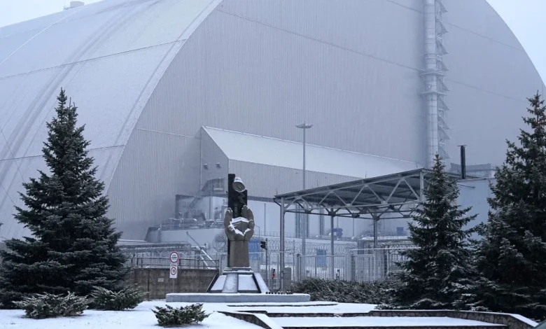 Russian drone hit nuclear fuel storage facility near Chernobyl, Ukraine says