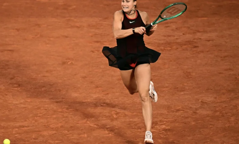 Sabalenka homes in on French Open semis