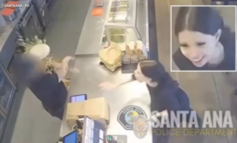 Samantha Salomon, 18, arrested after throwing food at Chipotle worker in Santa Ana