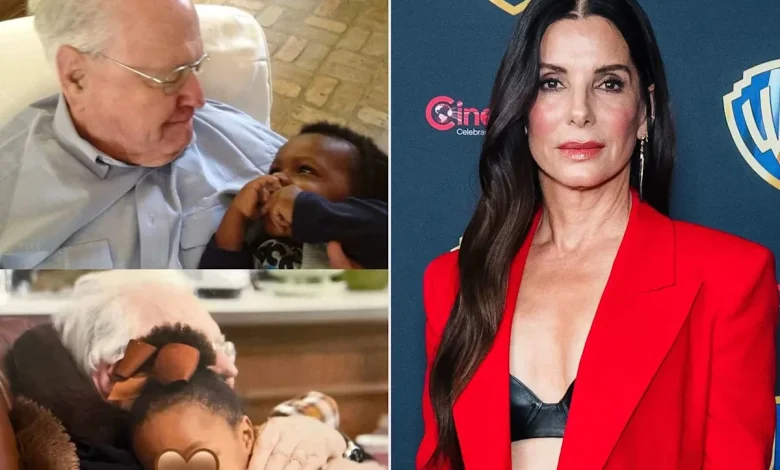 Sandra Bullock Shares Rare Throwback Photos of Kids Louis and Laila with Her Late Dad: ‘Happy Heavenly Father’s Day’