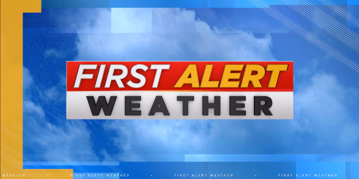 Scattered showers and storms around Friday as highs reach the 80s