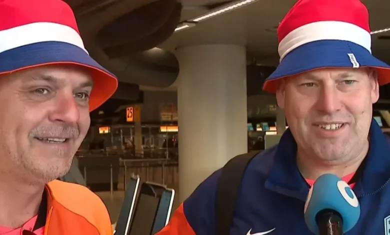 Schiphol kleurt oranje: supporters vertrekken vol vertrouwen naar WK