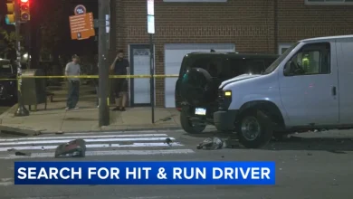 Search for driver of white van after deadly hit and run in South Philadelphia