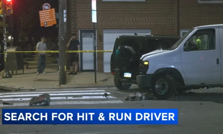 Search for driver of white van after deadly hit and run in South Philadelphia
